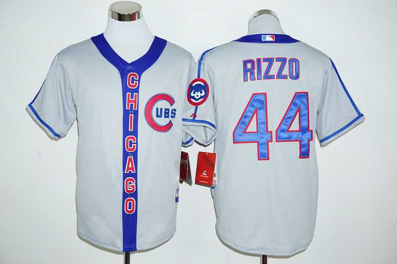 Chicago Cubs #44 Anthony Rizzo Gray Cooperstown Stitched Baseball Jersey,We sell and wholesale Chicago Cubs #44 Anthony Rizzo Gray Cooperstown Stitched Baseball Jersey on line form chian!